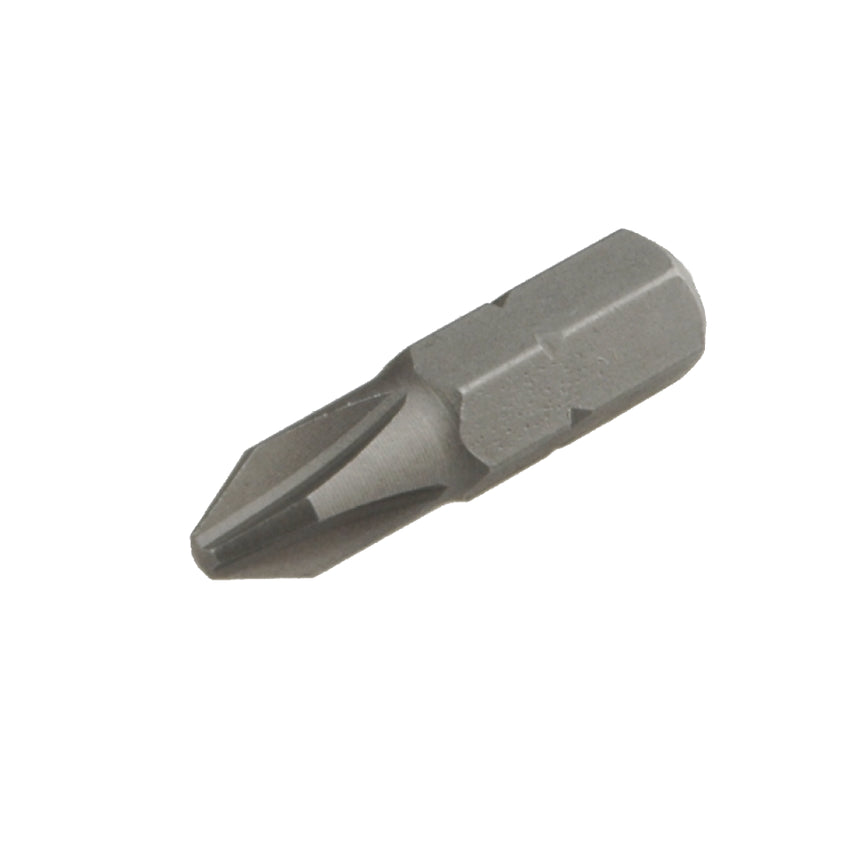 Bit Tip 6.5x25mm No.2 S/Ended 10pkt