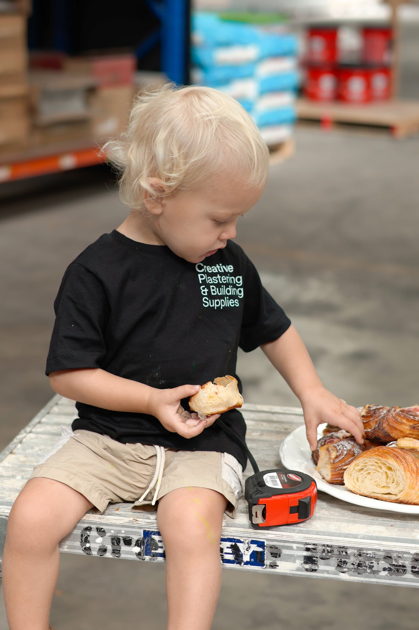 Kids Black Tee