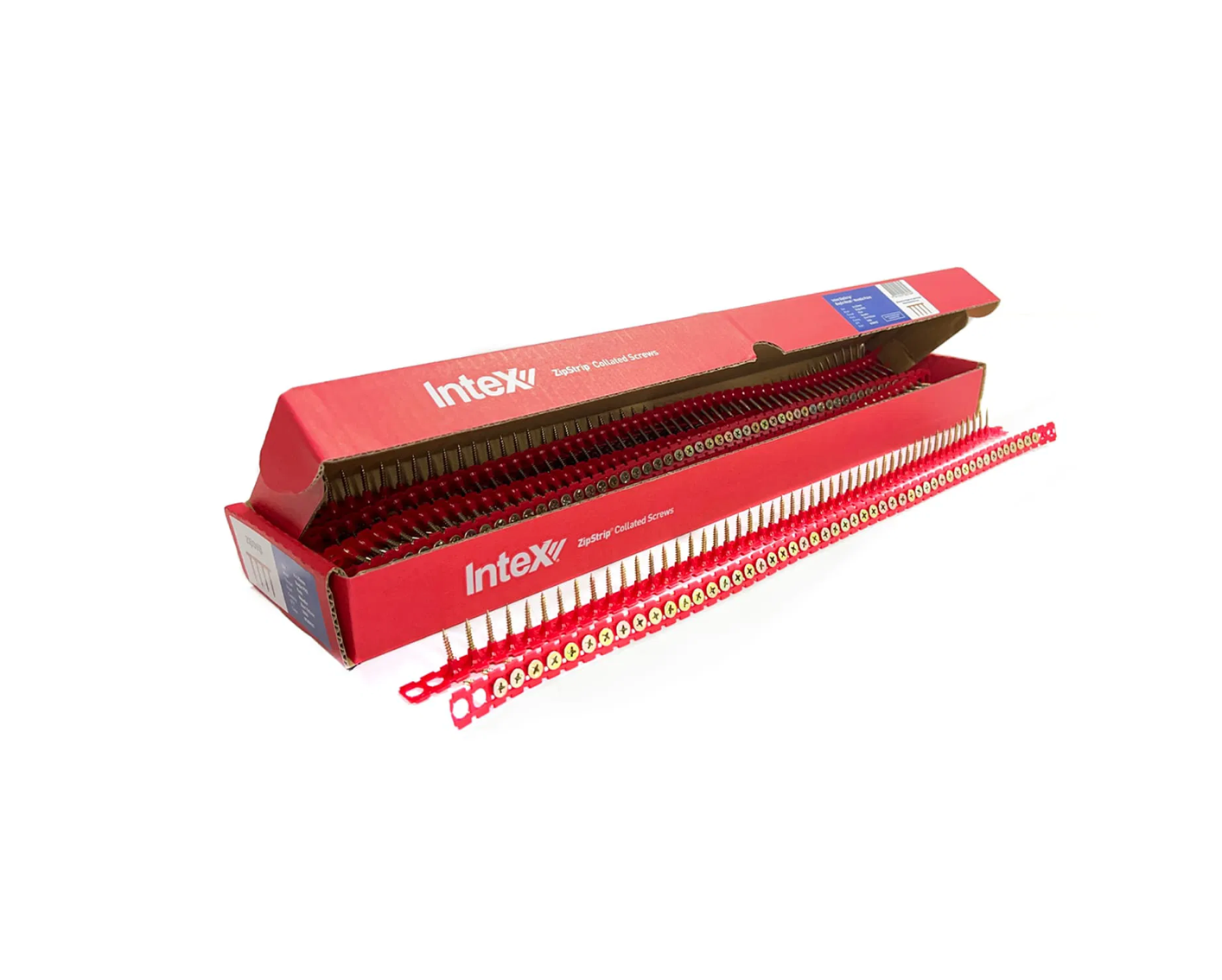 Intex Screws ZIP STRIP Bugle Head Needle Point 6g x 32mm - 1000PB