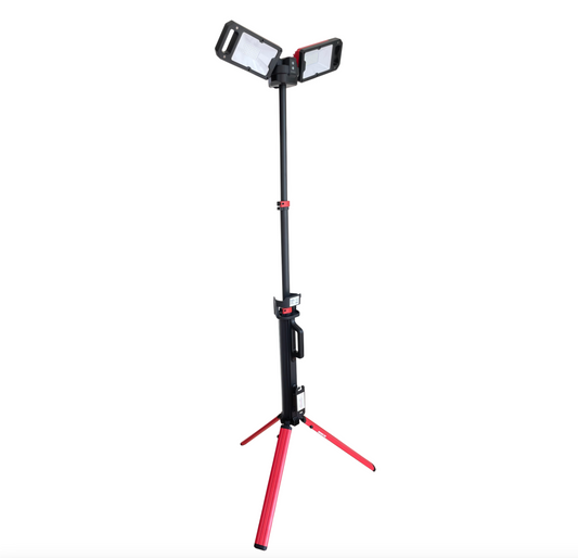 5000lm LED Twin Head RechargeableTripod Light