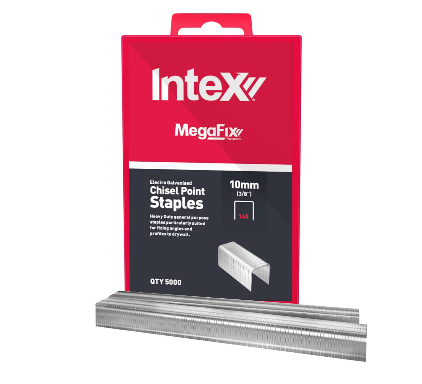 Intex Staples 10mm - Suit PlasterX/Arrow/Rapid (Pack 5000)