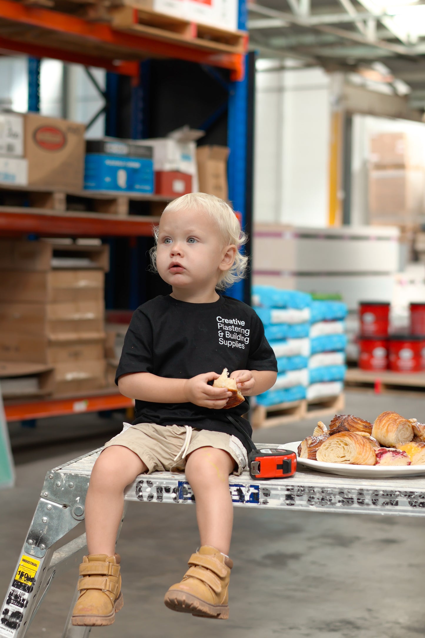 Kids Black Tee