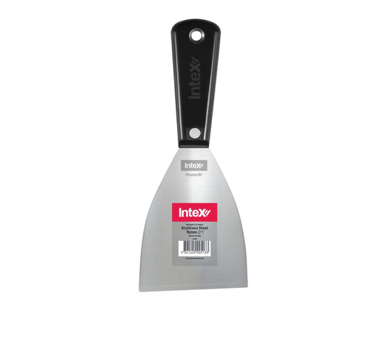 Intex PlasterX® Stainless Steel Splayed Scraper with Nylon Handle x 76mm (3in)