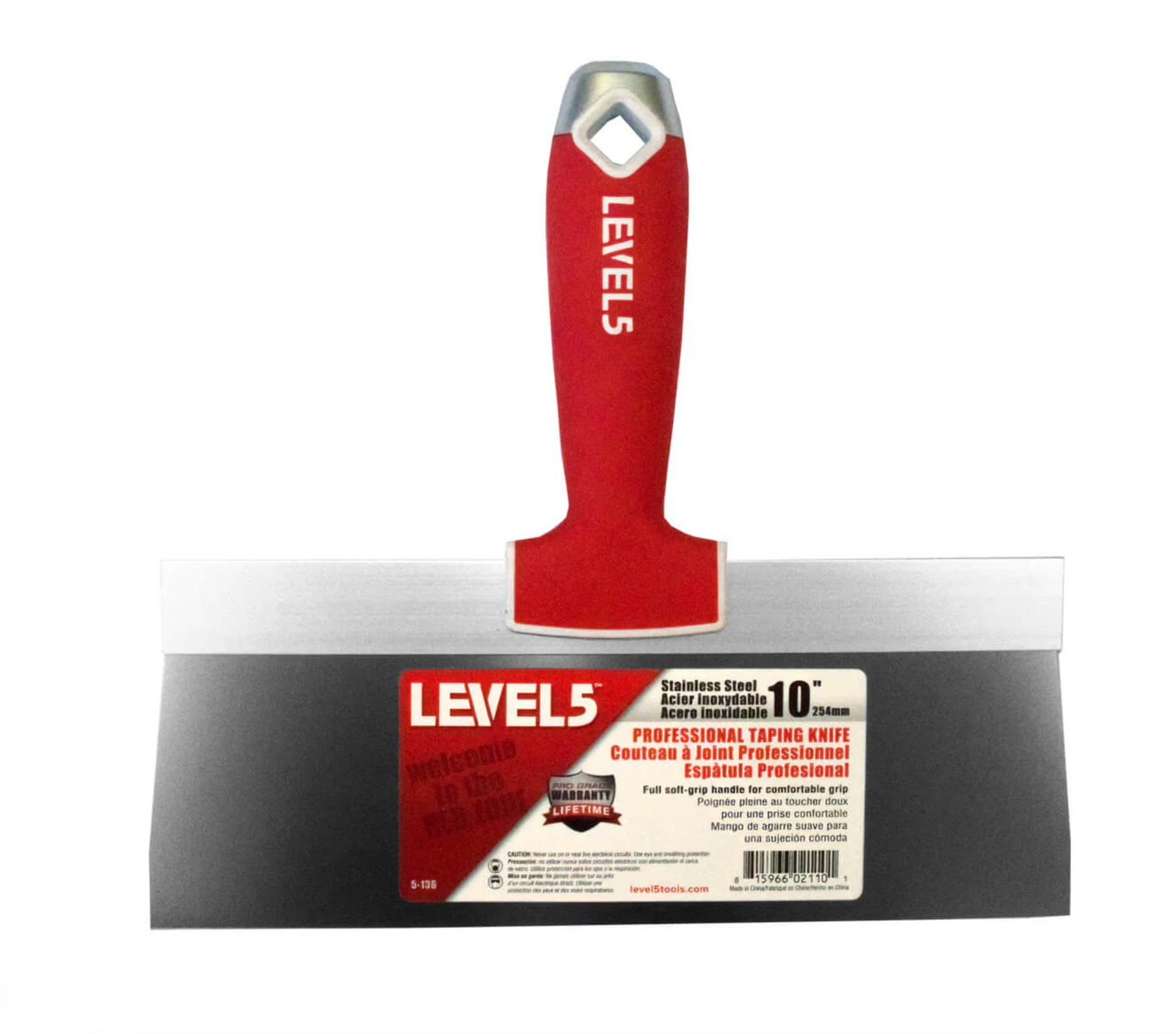 Taping Knife Stainless 10" 250mm Level5 Tools