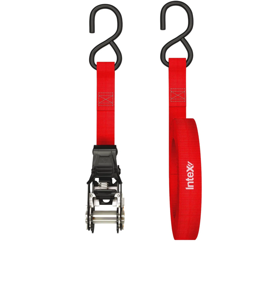 Ratchet Tie Down 400kg W.L.L 25mm x 4.6m ( 4 pack )