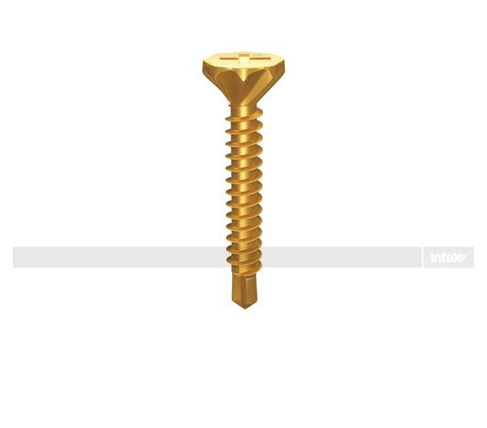Screws Self Embed Head Drill Point 8g x 30mm