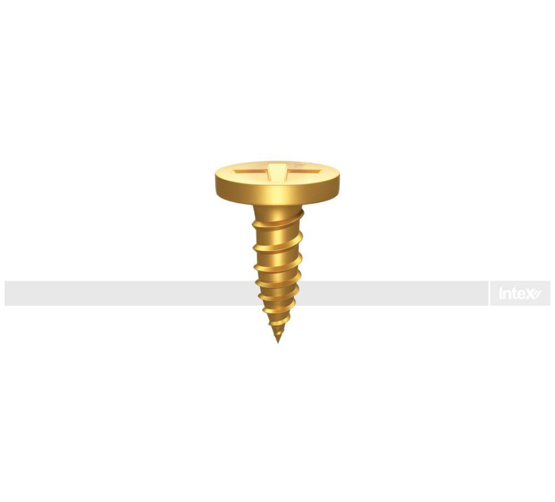 Screws Micro Flat Head Ndle Point 10 x 16mm