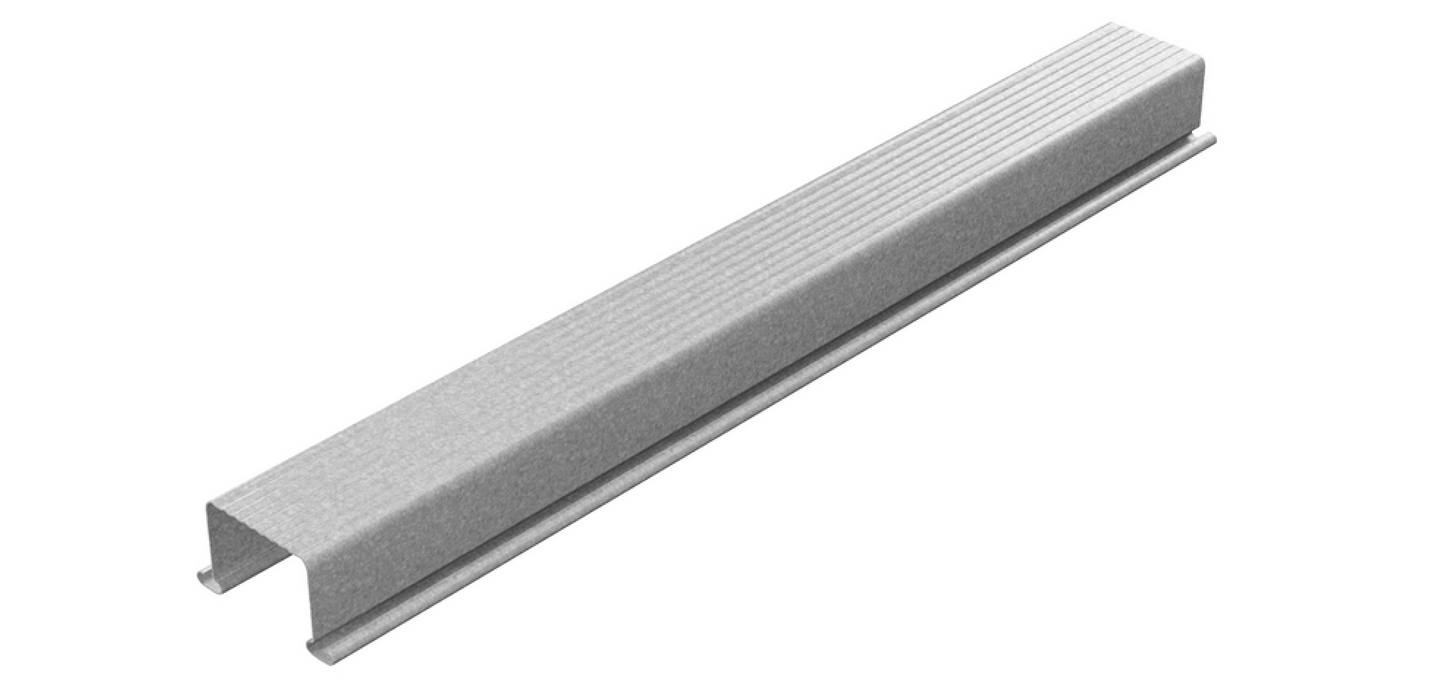 Wide Faced Furring Channel 60mm x 28mm x 6000mm