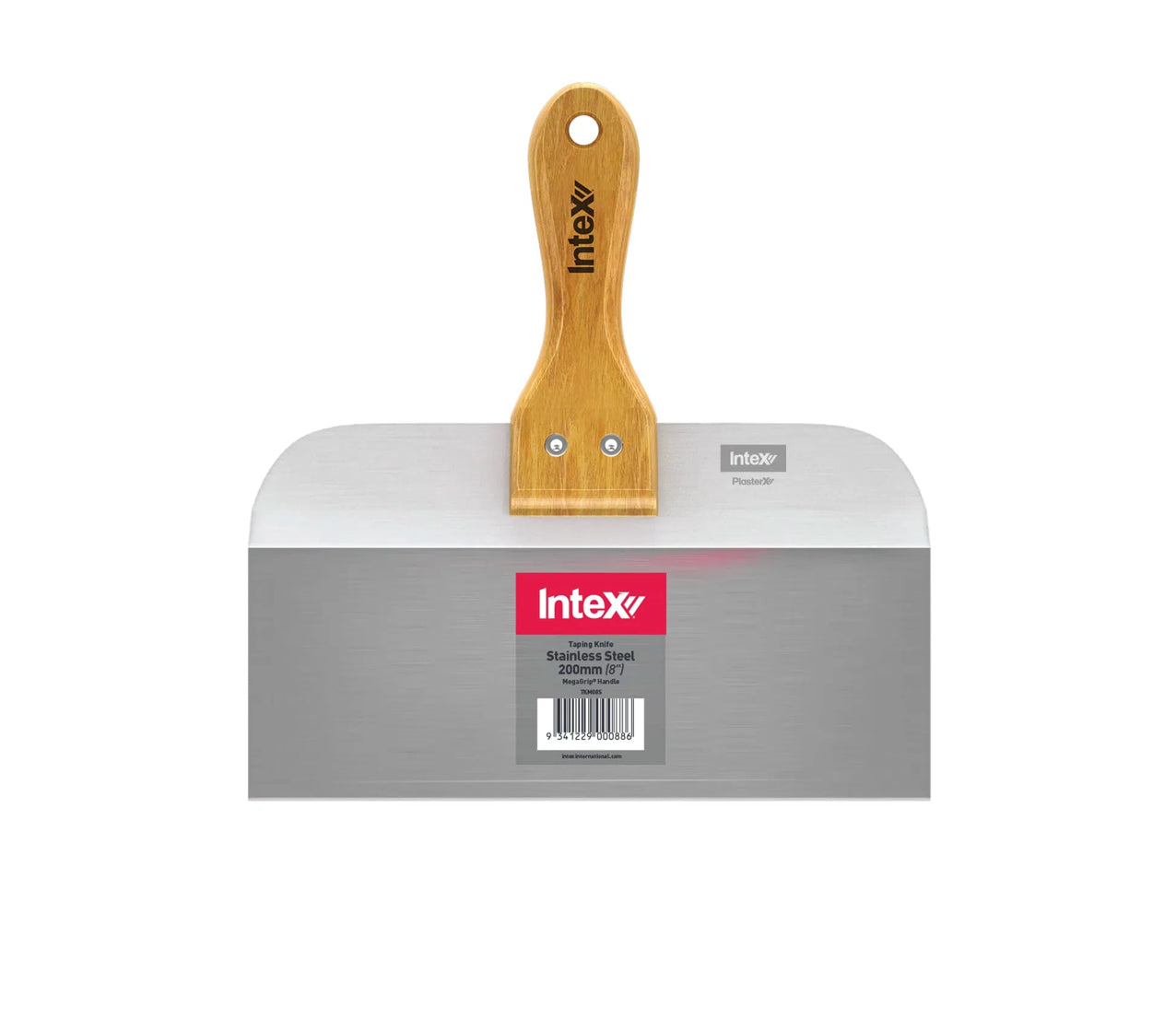 Intex PlasterXÂ® Stainless Steel Taping Knives with Wood Handles