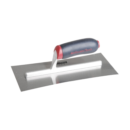 Curved Trowel Rubber Handle Stainless Steel WBT