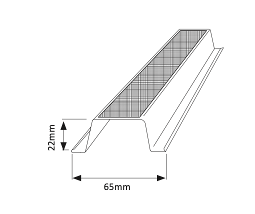 22mmm Ceiling Batten - 0.42BMT- AZ200 @ 6.100