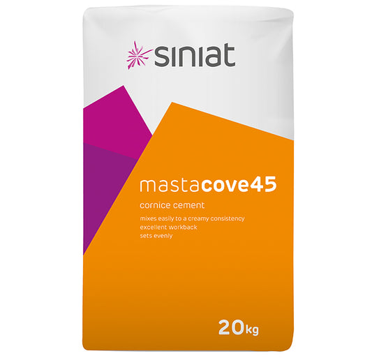 Siniat Mastacove 45 Cornice Cement 20kg