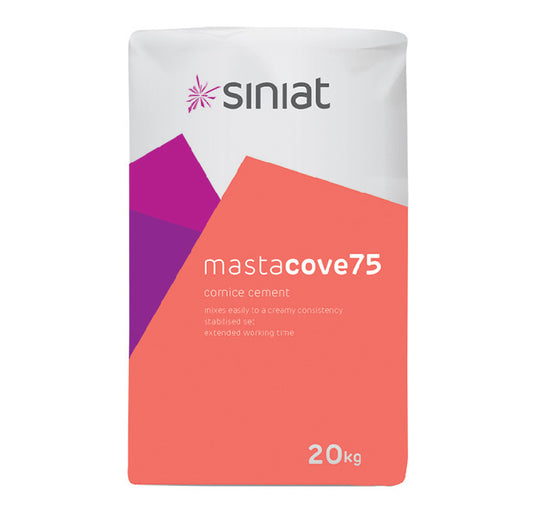 Siniat Mastacove 75 Cornice Cement 20KG Bag